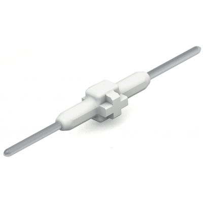 Element łączący raster 3mm 1-bieg. biały długość 20,5mm /1500szt./ WAGO (2059-901/021-000)