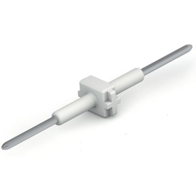 Element łączący raster 6mm 1-bieg. biały długość 34mm /700szt./ WAGO (2061-901/034-000)