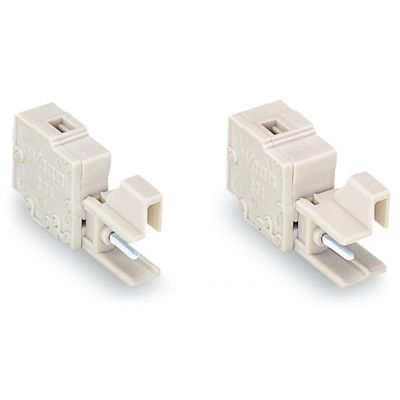 Wtyk pomiarowy do gniazd dla rastra 7,5mm i 7,62mm jasnoszary /100szt./ WAGO (231-662)