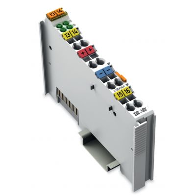 4-kanałowe wejście dwustanowe 24V DC 3ms załączanie potencjałem niskim rozsz. temp. WAGO (750-408/025-000)