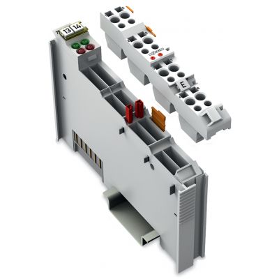 2-kanałowe wejście dwustanowe 24V DC Moduł z kontrolą linii sygnałowej WAGO (753-424)