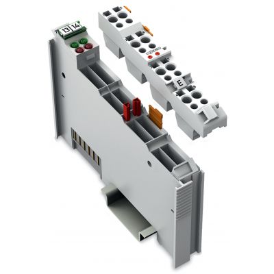 2-kanałowe wejście analogowe 0-30VDC Diff jasnoszare WAGO (753-483)