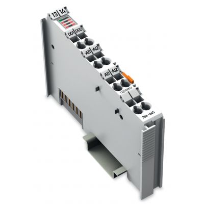 2-kanałowy moduł pomiaru wibracji VIB I/O jasnoszare WAGO (750-645)