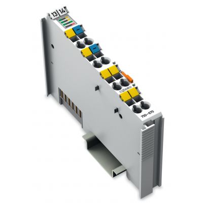 Moduł sterowania silnikami krokowymi RS-422/24VDC 20mA jasnoszary WAGO (750-670)