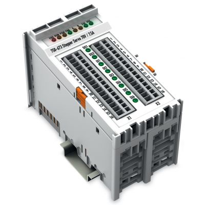 Moduł sterowania silnikami krokowymi Servo 70VDC 7.5A jasnoszary WAGO (750-673)