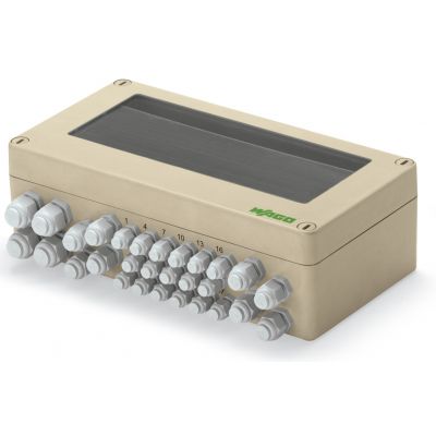 Obudowa systemowa IP65 poliester (RAL 7032) szerxwysxgłęb (324x100x164 mm) WAGO (850-836)