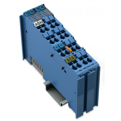 2-kanałowe wyjście analogowe 0-20mA niebieskie WAGO (750-585/040-000)