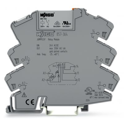 Moduł przekaźnikowy AC/DC 24V WAGO (857-364)