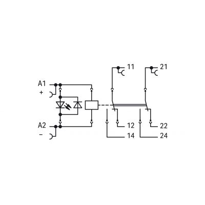 Moduł przekaźnikowy 24V DC WAGO (788-906)