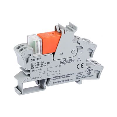 Moduł przekaźnikowy DC 110V szary WAGO (788-307)