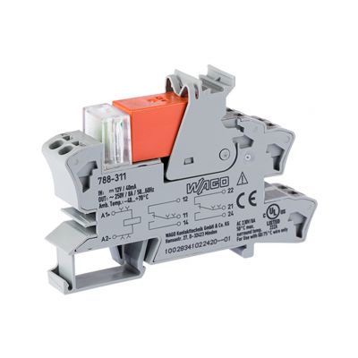 Moduł przekaźnikowy DC 12V szary WAGO (788-311)