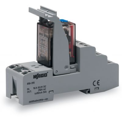 Moduł przekaźnikowy 24V DC /5szt./ WAGO (858-355)