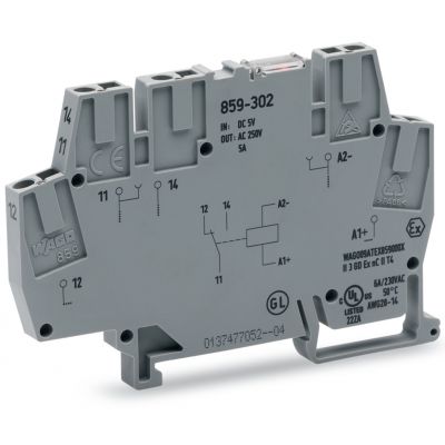Moduł przekaźnikowy DC 110V szary /10szt./ WAGO (859-307)