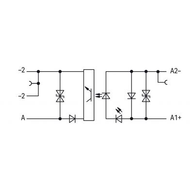Złączka z optoseparatorem 24V DC / 60V DC / 100mA 859-791 /10szt./ WAGO (859-791)