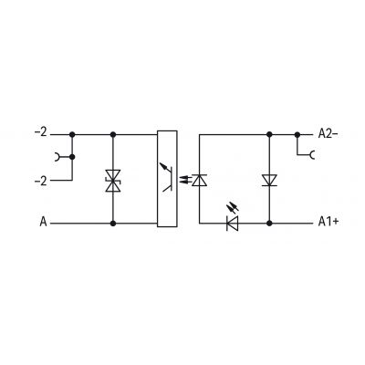 Złączka z optoseparatorem 24V DC / 24V DC / 100mA / 10kHz 859-796 /10szt./ WAGO (859-796)