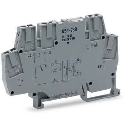 Optoseparator DC 5V /10szt./ WAGO (859-738)