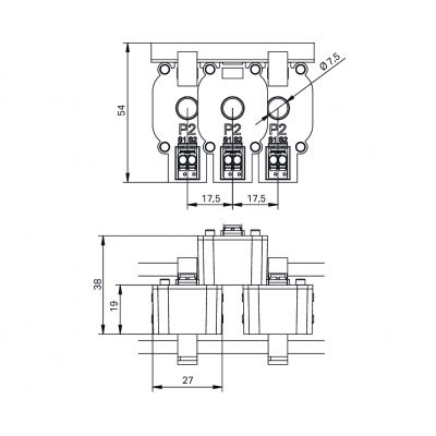 Przekładniki prądowe PRC 35A SRC 1A WAGO (855-2701/035-001)