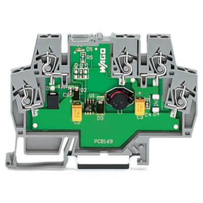 Przetwornik DC/DC IN DC 24V szary WAGO (859-802)