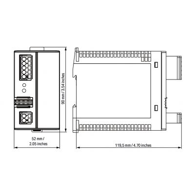 Zasilacz impulsowany po stronie pierwotnej Classic 1-ph WAGO (787-1616/000-1000)