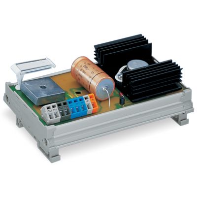 CVS 24VAC Stabilizator napięcia napięcie wejściowe 24V AC napięcie wyjściowe 24V DC prąd wyjściowy 3A w podstawce montażowej 2,50mm2 WAGO (288-800)