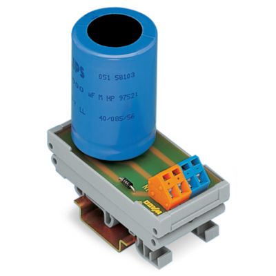 CM-C Moduł z kondensatorem 1x 10MF szary WAGO (288-824)