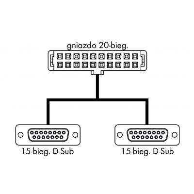 Przewód systemowy seria 750 WAGO 2xT8ES WAGO (706-7753/306-200)