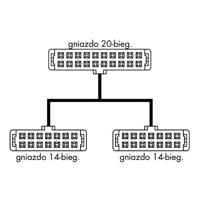 Przewód systemowy seria 750 WAGO 2xA8ES WAGO (706-7753/304-200)