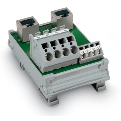 Moduł przejściowy 2xRJ-45 WAGO (289-965)