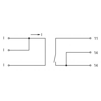 Moduł kontroli prądu Prądy DC Zakres kontroli 0,4-3,5A 1 zestyk zwierny jasnoszary WAGO (286-662)