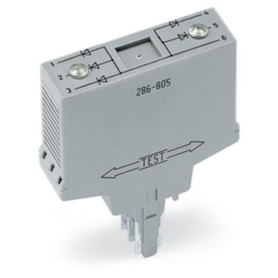 CM-D Moduł z diodą 7x 1N4007 szara WAGO (286-807)
