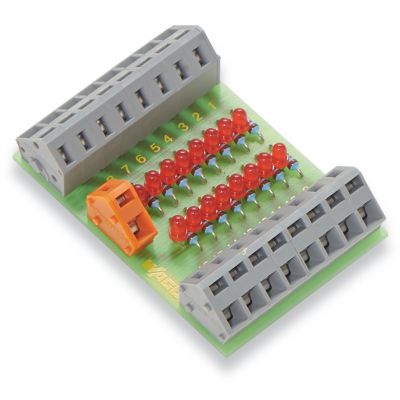 CM-I Moduł z LED czerwona ze wspólną katodą 2,50mm2 16x RED WAGO (289-201)