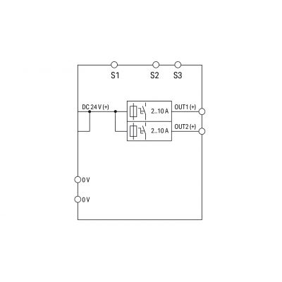 Elektroniczny wyłącznik nadprądowy 2-CH 24V DC WAGO (787-1662)