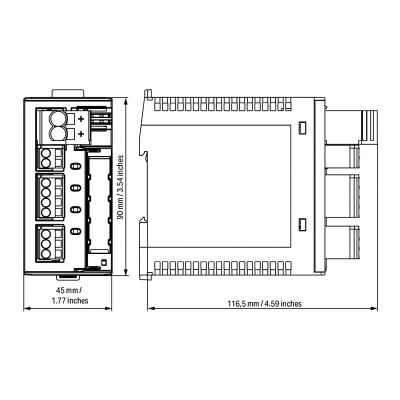 Elektroniczny wyłącznik nadprądowy 4-CH 24V DC WAGO (787-1664/000-054)