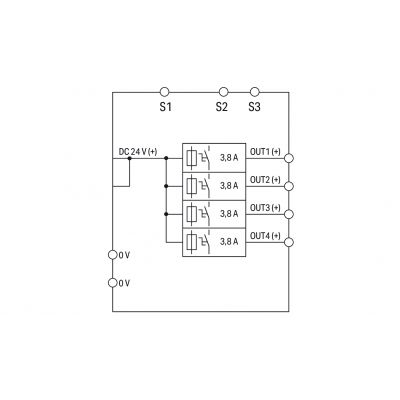 Elektroniczny wyłącznik nadprądowy 4-CH 24V DC WAGO (787-1664/004-1000)