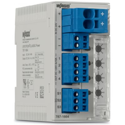 Elektroniczny wyłącznik nadprądowy 4-CH 24V DC WAGO (787-1664/006-1054)