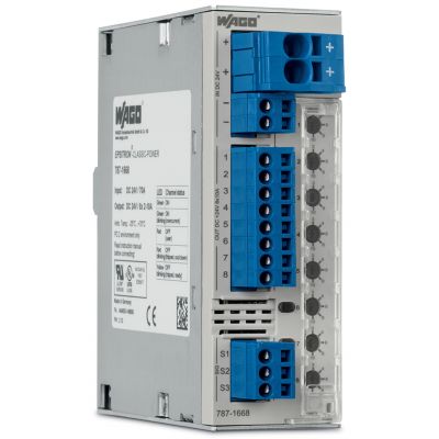 Elektroniczny wyłącznik nadprądowy 8-CH 24V DC WAGO (787-1668/006-1000)
