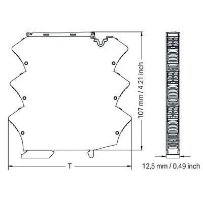 Pusta obudowa 2857-101 /10szt/ WAGO (2857-101)