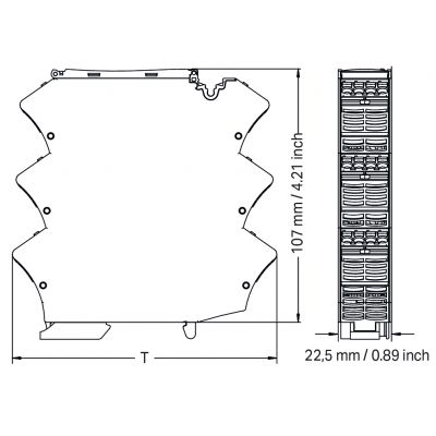 Pusta obudowa /5szt./ WAGO (2857-121)