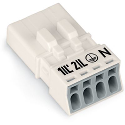 Wtyk 4-torowy biały WINSTA MINI 890-234 /50szt./ WAGO (890-234)