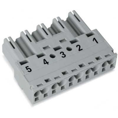 Wtyk 5-bieg. szary /50szt./ WAGO (770-255)