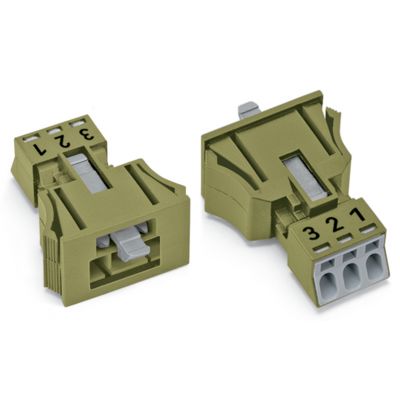 Wtyk Snap-In jasnozielony /50szt./ WAGO (890-773/071-000)