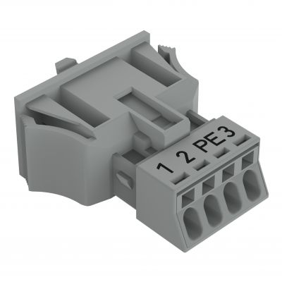 Wtyk Snap-In szary /50szt./ WAGO (890-754/062-000)