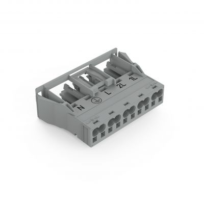 Gniazdo Snap-In szare /50szt./ WAGO (770-745/064-000)