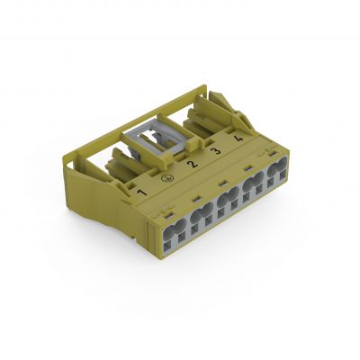 Gniazdo Snap-In jasnozielone /50szt./ WAGO (770-765/073-000)