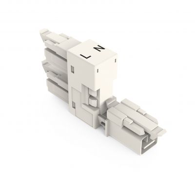 Rozgałęźnik typu h 2-torowy biały WINSTA MINI 890-1686 /50szt./ WAGO (890-1686)