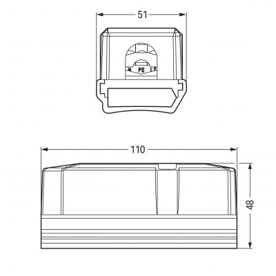 Moduł odejściowy 5x4mm2 WINSTA IDC 895-1052 /25szt./ WAGO (895-1052)