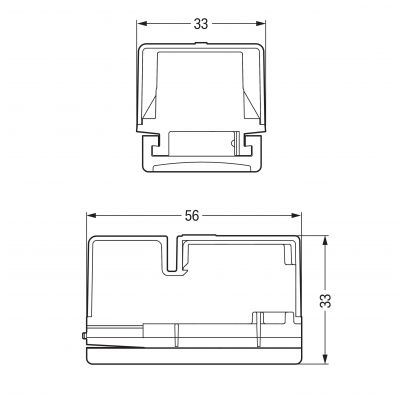 Moduł zasilający do płaskiego przewodu 3x2,5mm2 szary /10szt./ WAGO (896-231)