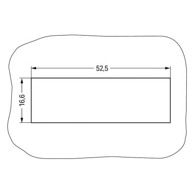 Ramka Snap-In 5-bieg. 0.5-2,0mm biały /100szt./ WAGO (770-341)