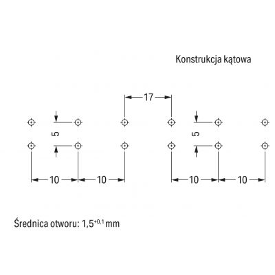 Obudowa odciążająca przewody 6-torowa czarna 770-506/029-000 /20szt./ WAGO (770-506/029-000)