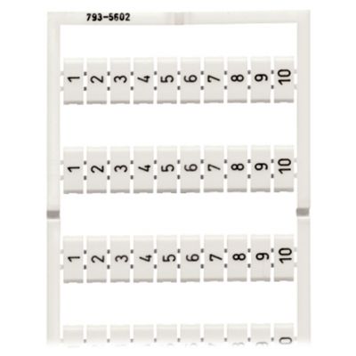 Oznaczniki WMB 10x 1-10 793-5602 /5szt./ WAGO (793-5602)